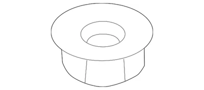 Genuine Volkswagen Ball Joint Nut N-103-320-02 - Image 1 of 4