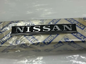 Nissan Datsun 240Z 260Z 280Z 280ZX Trunk Emblem Genuine OEM NOS 84814-H7401 - Picture 1 of 4