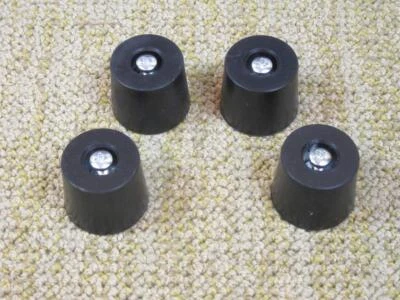 *BRAND NEW* AEROPILATES STAMINA RUBBER FEET 1" TALL (SET of 4) ~ READY TO SHIP - Image 1 of 3
