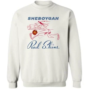 Sheboygan Redskins Sweatshirt Crewneck Pullover | NBA Basketball Team - Picture 1 of 6