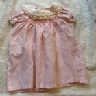 Polly Flinders Vintage  Baby Girl Smocked Pink Dress Size 3M