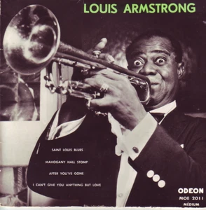 "7" - LOUIS ARMSTRONG - Saint Louis Blues u.a. - ODEN-EP !!! - Foto 1 di 1