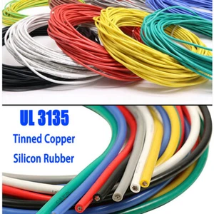 2/10M Flexible UL3135 Wire Silicone Insulation High Temperature Resistant Cable - Picture 1 of 10