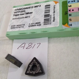 10 NEW TIGER-TEC / WALTER WNMG 433-MP3 CARBIDE INSERTS. GRADE: WPP20S. (A817) - Picture 1 of 1