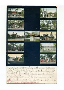 Boston MA Postkarte von Charles Nelson Dodge, Brewster New York, Onkel traf mich Duxbury - Bild 1 von 3