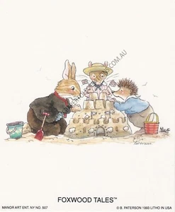 Paper tole Kit-SB5-Foxwood Tales-RDM-FWT507 Sandcastles - Picture 1 of 1
