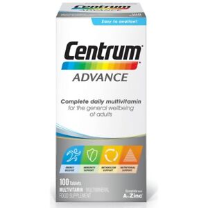 Centrum Advance Multi-vitamins  Once A Day 100 Tablets