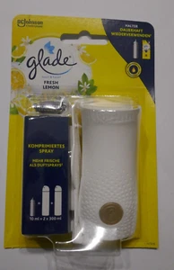 1x 10 ml Glade Touch & Fresh Lemon Halter Spray Duftspray Raumduft WC Toilette - Bild 1 von 2