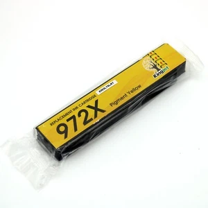 Repuesto de cartucho de tinta Kingjet para pigmento amarillo HP 972X 972 X003 LYRT NUEVO - Imagen 1 de 2