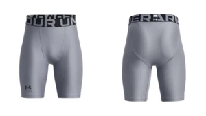 New Under Armour Boys' HeatGear Armour Base-Layer Shorts Size YMD, YLG, YXL - Picture 1 of 2