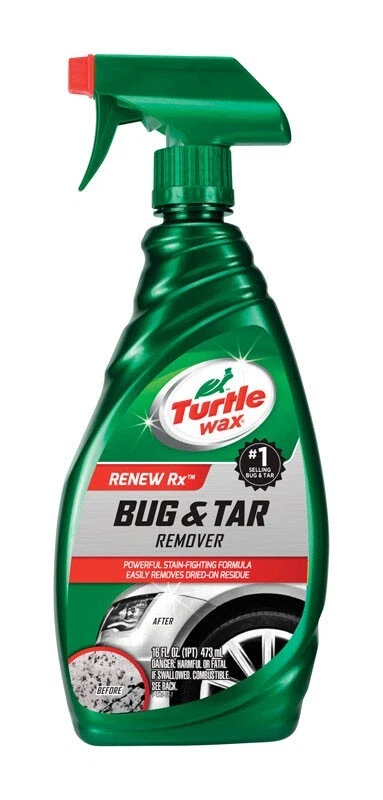 Turtle Wax Renew Rx жидкий спусковой спрей для удаления жуков и смол 16 жидких унций (5209) - Изображение 1 из 1