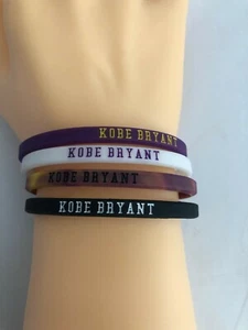 Braccialetto in silicone per appassionati di sport Jordan, Kobe - 4 pezzi colori assortiti  - Foto 1 di 27