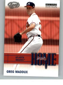 2004 Leaf Home/Away Second Edition #1H Greg Maddux H (ref 134668) - Picture 1 of 2