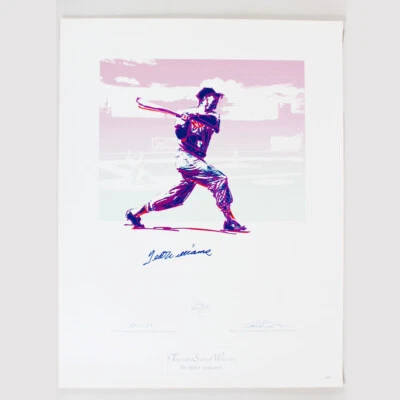 Ted Williams Signed Print Red Sox AP 27/29 (Carlo Beninati) – COA JSA - Image 1 of 4
