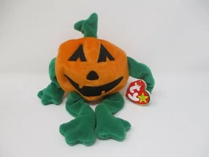Vintage Ty Beanie Baby Pumkin NWT 1998 Halloween - Picture 1 of 5