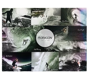 Poster surf californiano Rob Machado Mick Fanning 2012 NUOVI occhiali drago - Foto 1 di 5