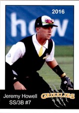2016 Gastonia Grizzlies Team Issue #12 Jeremy Howell Kennesaw State Dallas GA