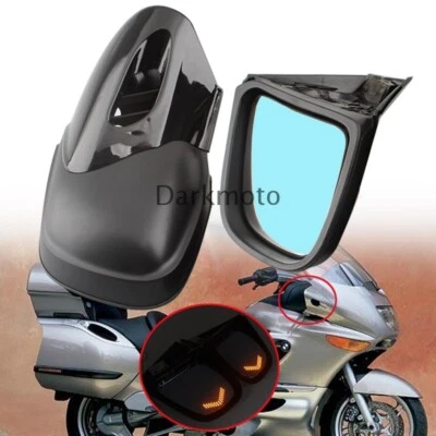 Espejo retrovisor lateral con intermitente LED para BMW K1200 K1200LT K1200M 1999-2008 Foto 1 de 4