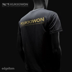 MOOTO KUKKIWON Camisetas Redondas Geniales WTF Artes Marciales Blanco/Negro/Marino Taekwondo - Imagen 1 de 7