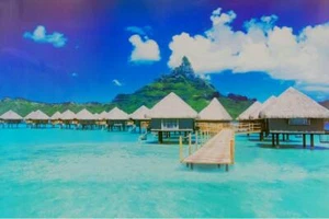 Bora Bora : Polynesia - Maxi Poster 91.5cm x 61cm new and sealed - Picture 1 of 1