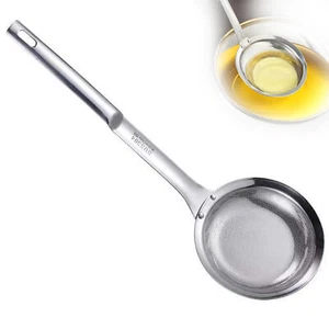 Kitchen Fine Mesh Strainer Stainless Steel Liquid Colander Sieve with Handle - Picture 1 of 14