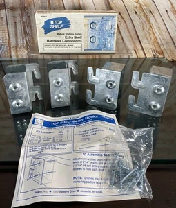 Extra Shelf BEAM HOOKS for 2x4's Top Shelf Modular Shelving System NE 8815 8800 - Picture 1 of 6