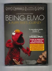 SEALED NEW DVD: BEING ELMO: A PUPPETEER'S JOURNEY, Documentary Kevin Clash PG - Picture 1 of 3