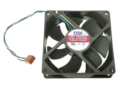 AVC DS09225R12H 4 Pin Hydraulic Bearing Cooling Fan 92mm x 25mm - Image 1 of 2