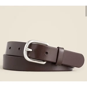 NWT Crewcuts Kids Leather Belt In Dark Caramel Size Small - Picture 1 of 6