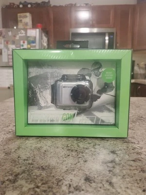 EMERSON HD ACTION CAMERA RECHARGEABLE SPORTS CAM, 4X DIGITAL ZOOM, NEW  - Image 1 of 4