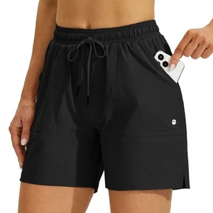 Women's 5" Hiking Shorts Golf Athletic Outdoor Shorts Quick Dry Workout Summe... - Picture 1 of 7