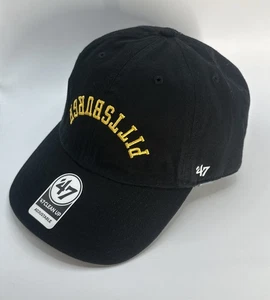 Pittsburgh Steelers '47 Marke Upside Down verstellbar Hut Flip Schrift Aufräumen - Bild 1 von 7
