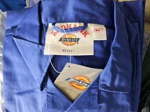 Dickies Redhawk Boilersuit Royal Blue 44T New with Tags - Picture 1 of 2