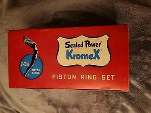 N.O.S Sealed Power Kromex Piston Ring Set Part #6488 STD 6 Cyl 3 1/2" - Bild 1 von 4