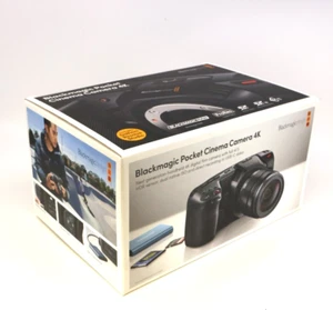 Cámara de cine de bolsillo Blackmagic 4K SOLO CAJA VACÍA (Leer descripción) - Imagen 1 de 2