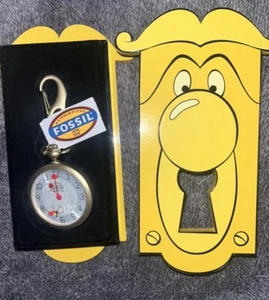 Disney Alice in Wonderland Fossil Pocket Watch - Limited Edition - Picture 1 of 6