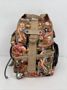 LeSportsac tokidoki collaboration rucksack backpack all pattern kawaii - Picture 1 of 16