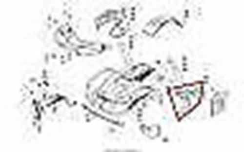 NEW OEM ARCTIC CAT 350 CR FRONT RIGHT SPLASH GUARD PANEL - Image 1 of 1