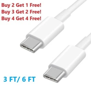For IPhone 16 15 Pro Max Type C to Type C Cable Fast Charger Charging Cord - Picture 1 of 3