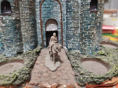 sceriffo di nottingham 1/72 con castello - Immagine 1 di 4