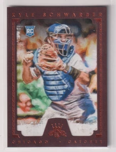 Kyle Schwarber 2016 Diamond Kings Baseball Bronze Framed Rookie Card 141 $1 Ship - Picture 1 of 1