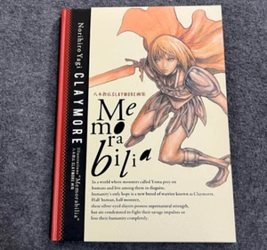 Norihiro Yagi Claymore Illustrations Memorabilia Art Book FROM JAPAN RARE Manga - Picture 1 of 13