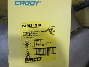 (50) Erico Caddy 24M24SM Combination Conduit Hanger NEW!!! Fresh Stock - Picture 1 of 2