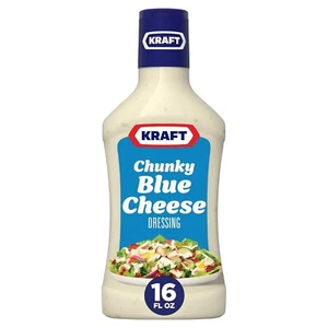 Kraft Chunky Blue Cheese Dressing (16 fl oz Bottle) - Picture 1 of 9