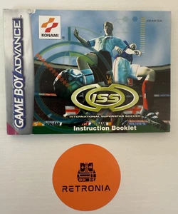 ISS Nintendo Game Boy Advance Instruction Manual PAL Version - Picture 1 of 4