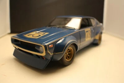 1/18 Kyosho Nissan Skyline 2000 GTR KPGC110 Racing Presentation 1972 Autoart Foto 1 de 4