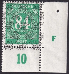 Bizone 84 Pfg. Netz Mi.Nr. 68 II DZ postfrisch geprüft BPP Mi. ohne Preis (350) - Picture 1 of 4