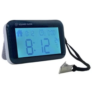 SquareGlow Vibrating Travel Alarm Clock - Picture 1 of 1