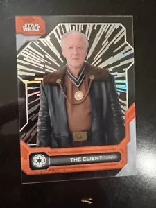 2024 Star Wars High Tek Card The Client # 93 The Mandalorian - Imagen 1 de 1