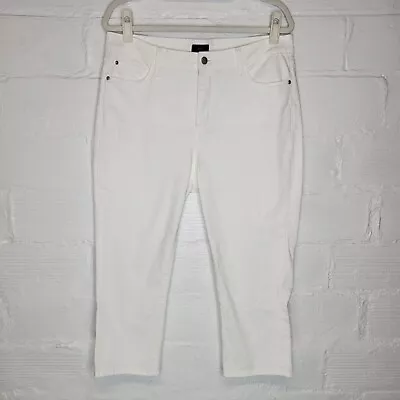 NYDJ Women's Size 14 Jeans Crop White - Image 1 of 4